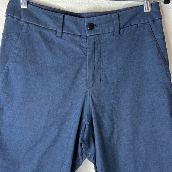 LULULEMON The Works Shorts Men 32 Blue 10” Stretch Lightweight Comfort Golf - Picture 4 of 17